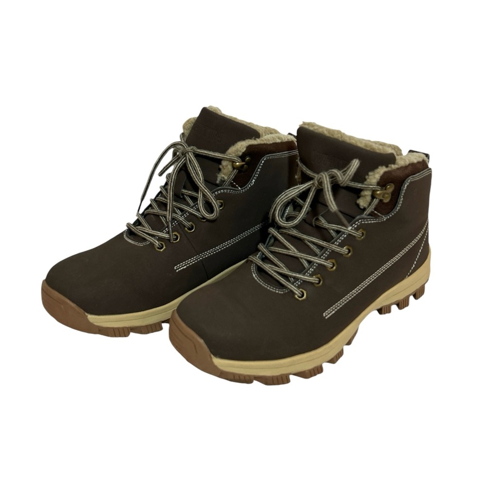 WHITIN Men's Waterproof Cold-Weather Snow Boots